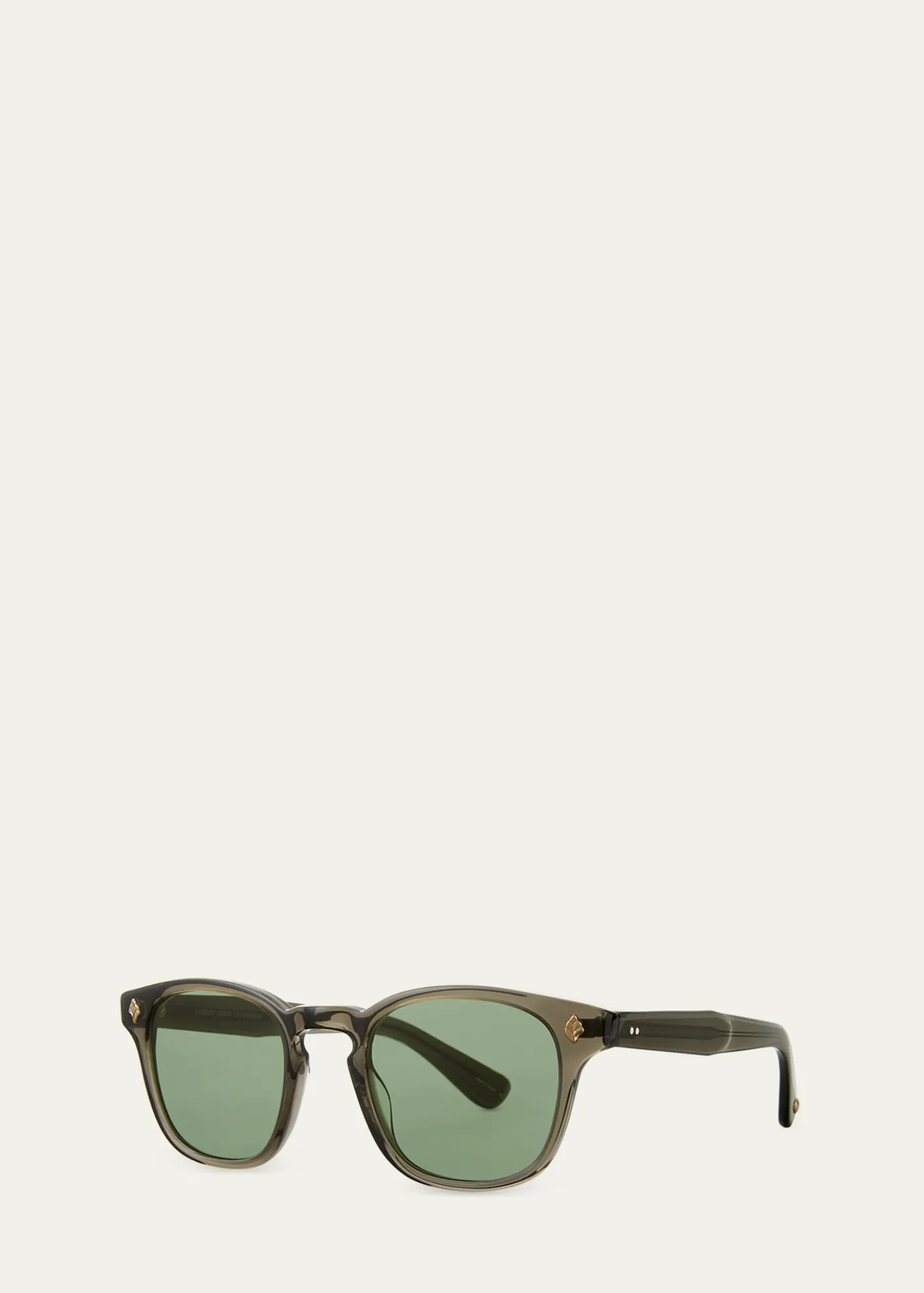 Garrett LeightMen's Ace Acetate Square Sunglasses