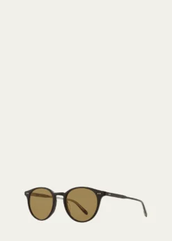 Garrett LeightMen's Clune Sun Round Sunglasses
