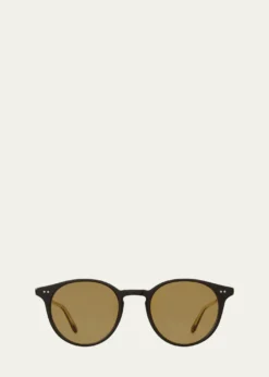 Garrett LeightMen's Clune Sun Round Sunglasses