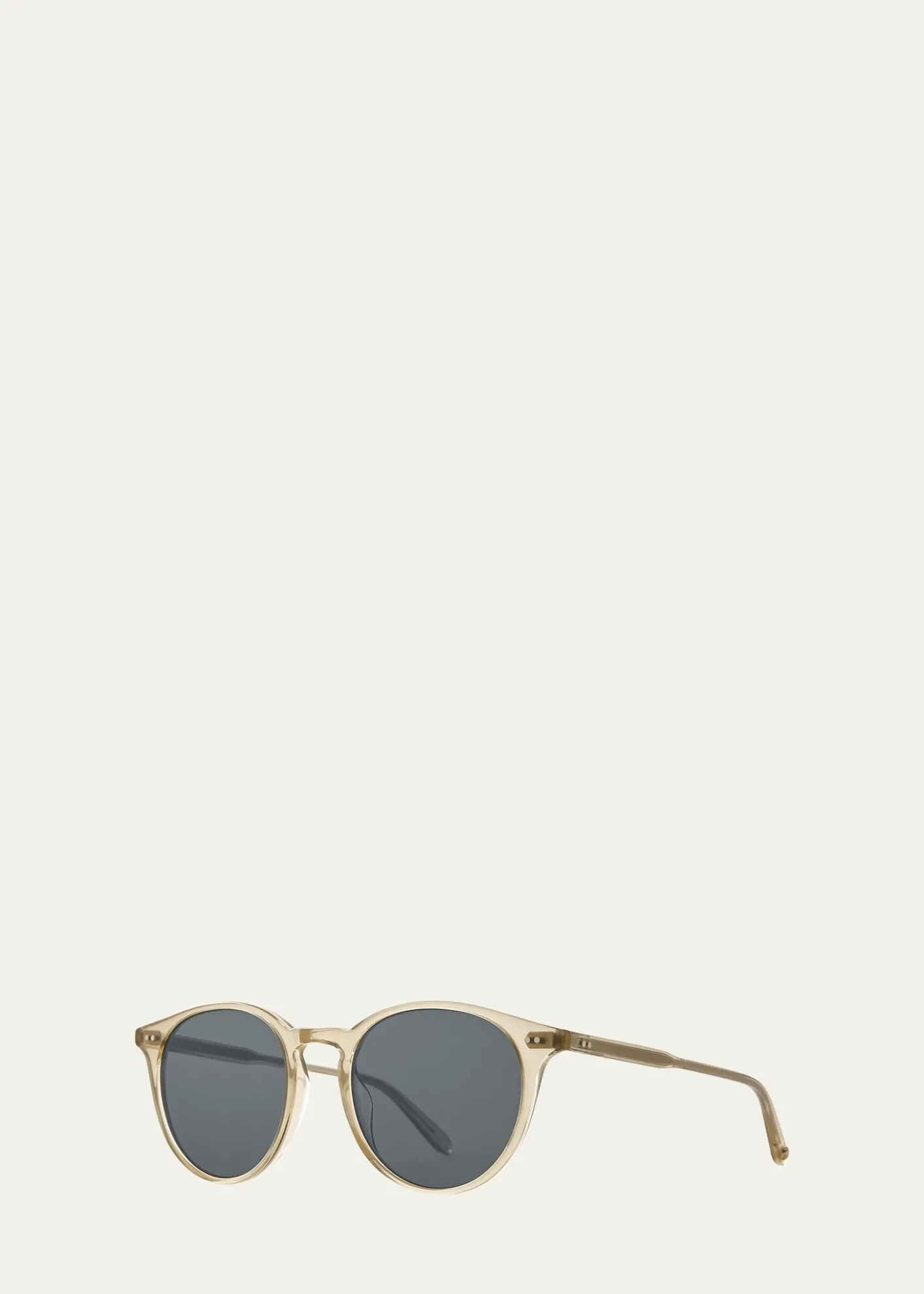 Garrett LeightMen's Clune Sun Round Sunglasses