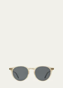 Garrett LeightMen's Clune Sun Round Sunglasses
