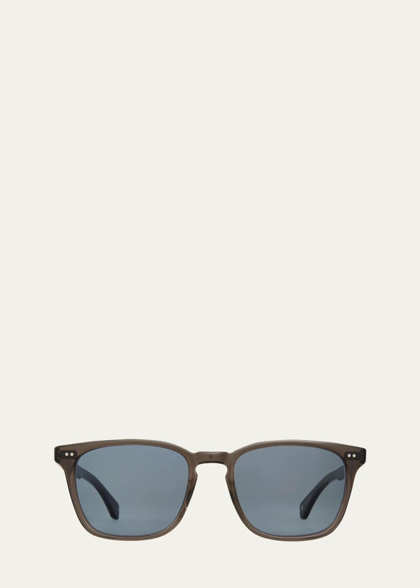 Garrett LeightMen's Earvin Acetate Square Sunglasses