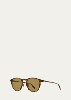 Garrett LeightMen's Hampton J Sun Round Sunglasses