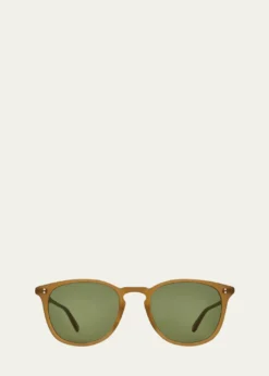 Garrett LeightMen's Kinney Acetate Square Sunglasses