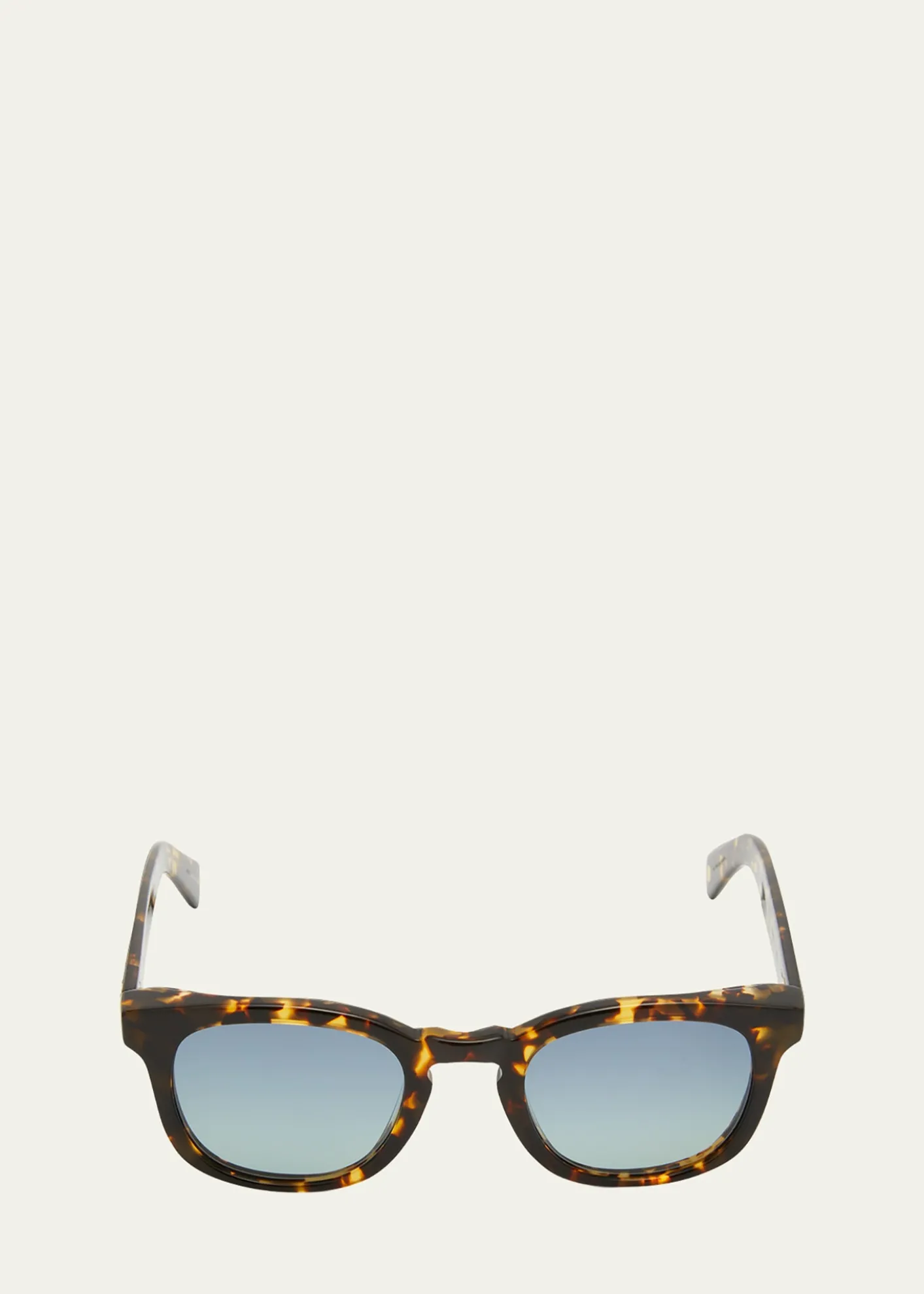Garrett LeightMen's Kinny x Sun Keyhole Bridge Square Sunglasses