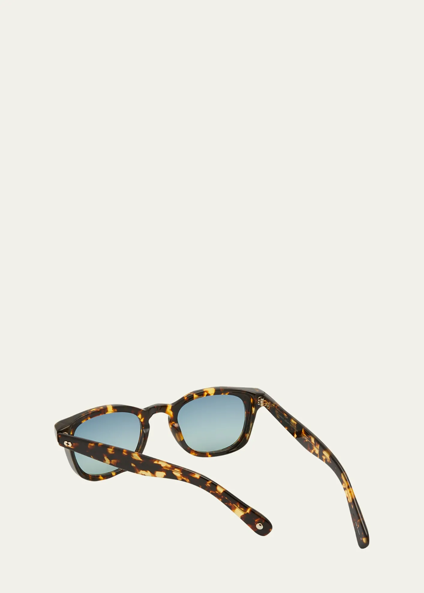 Garrett LeightMen's Kinny x Sun Keyhole Bridge Square Sunglasses