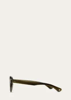 Garrett LeightMen's Mcnally Sun Acetate Aviator Sunglasses