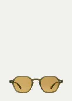 Garrett LeightMen's Temescal Acetate Square Sunglasses