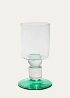 Gather GlassHand-Blown Miami Wine Glass