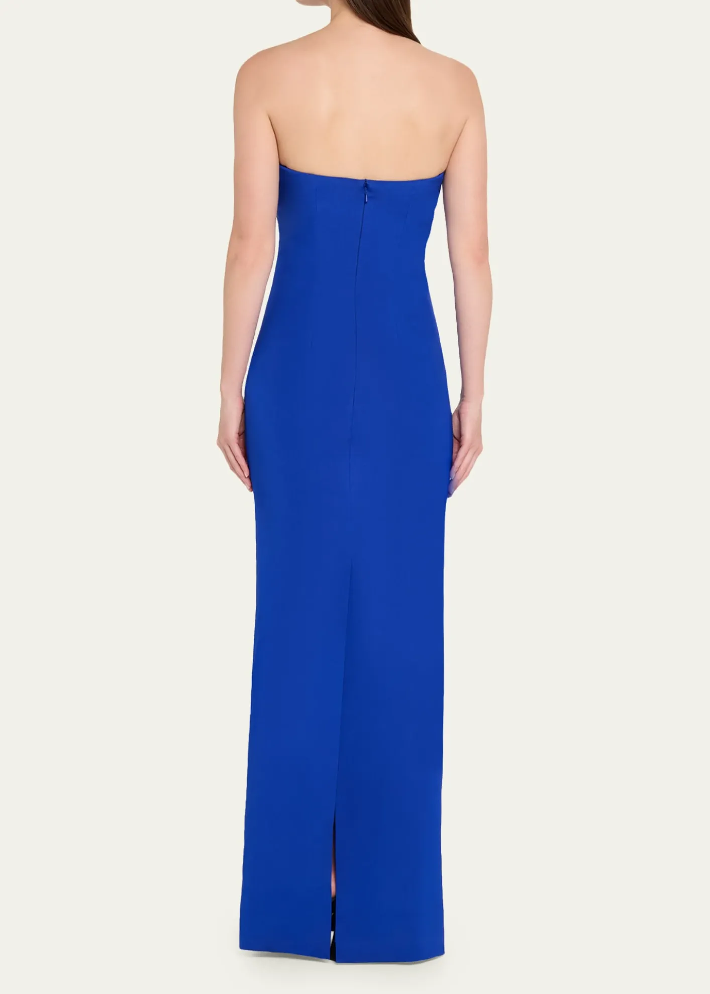 Gaurav GuptaThe Infinity Strapless Draped Column Silk Gown