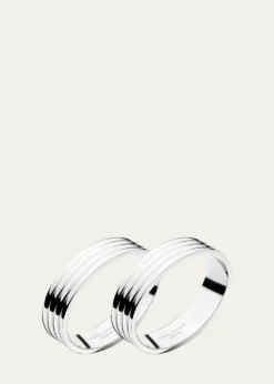 Georg JensenBernadotte 2-Piece Napkin Ring Set