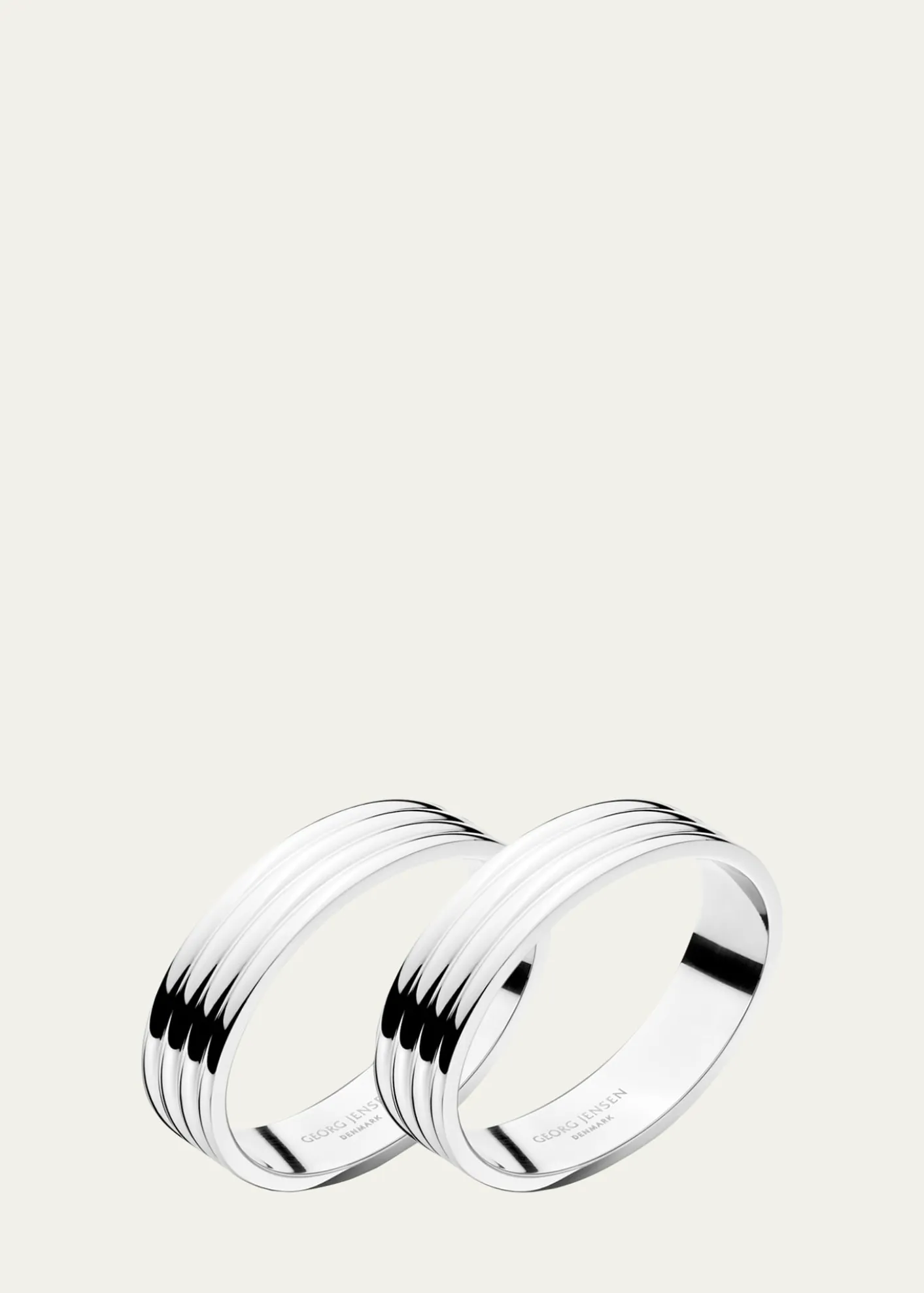 Georg JensenBernadotte 2-Piece Napkin Ring Set