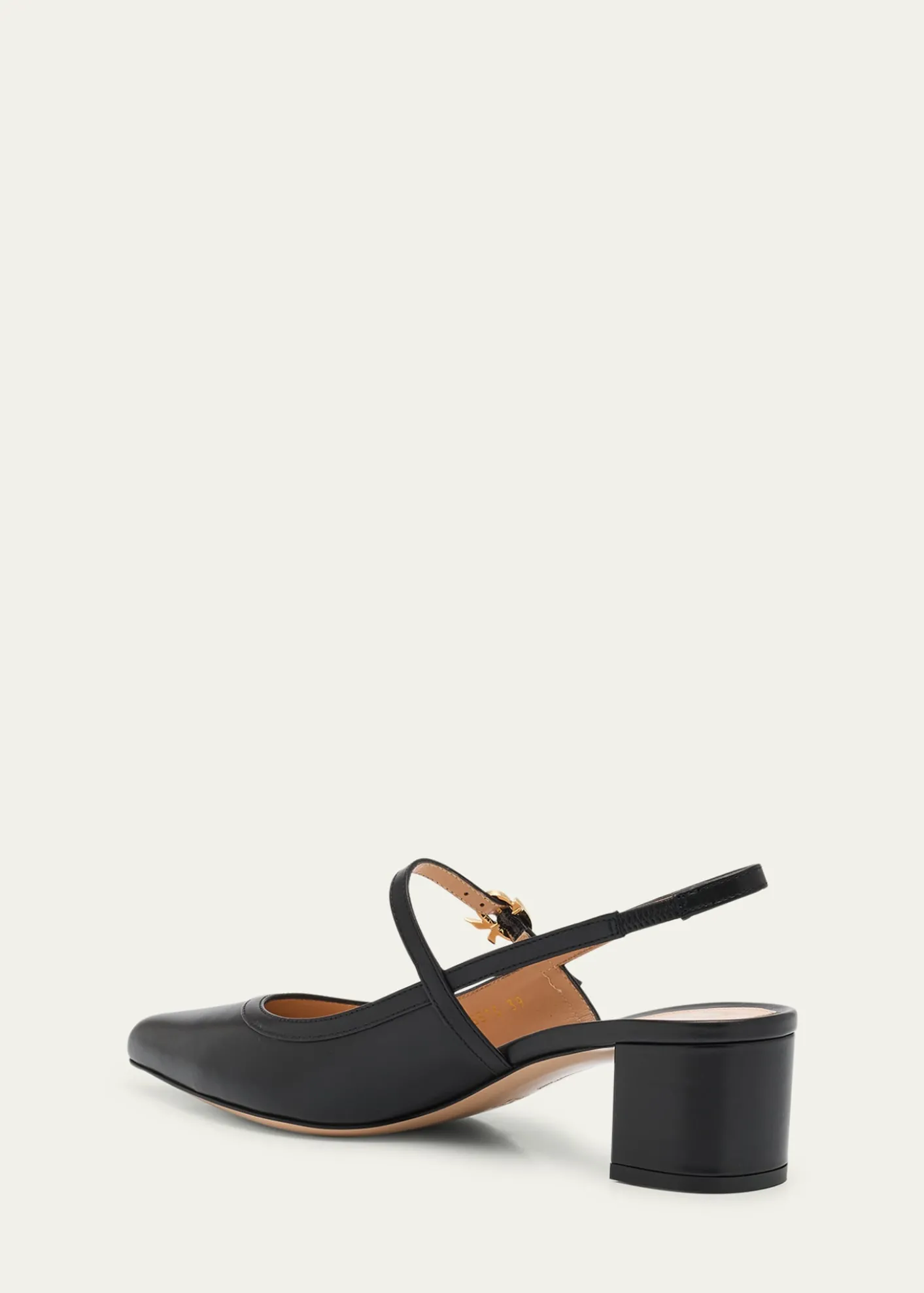Gianvito RossiCalfskin Mary Jane Slingback Pumps