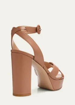 Gianvito RossiCrisscross Ankle-Strap Platform Sandals