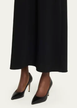 Gianvito RossiGianvito 85 Vitello Leather Point-Toe Pumps