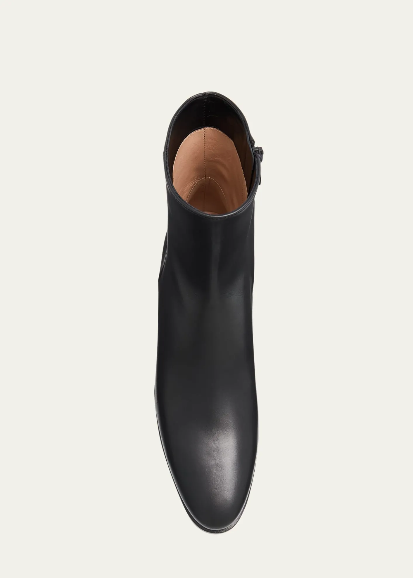 Gianvito RossiGlove Leather Block-Heel Booties