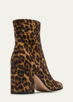 Gianvito RossiJoelle Leopard Suede Ankle Boots