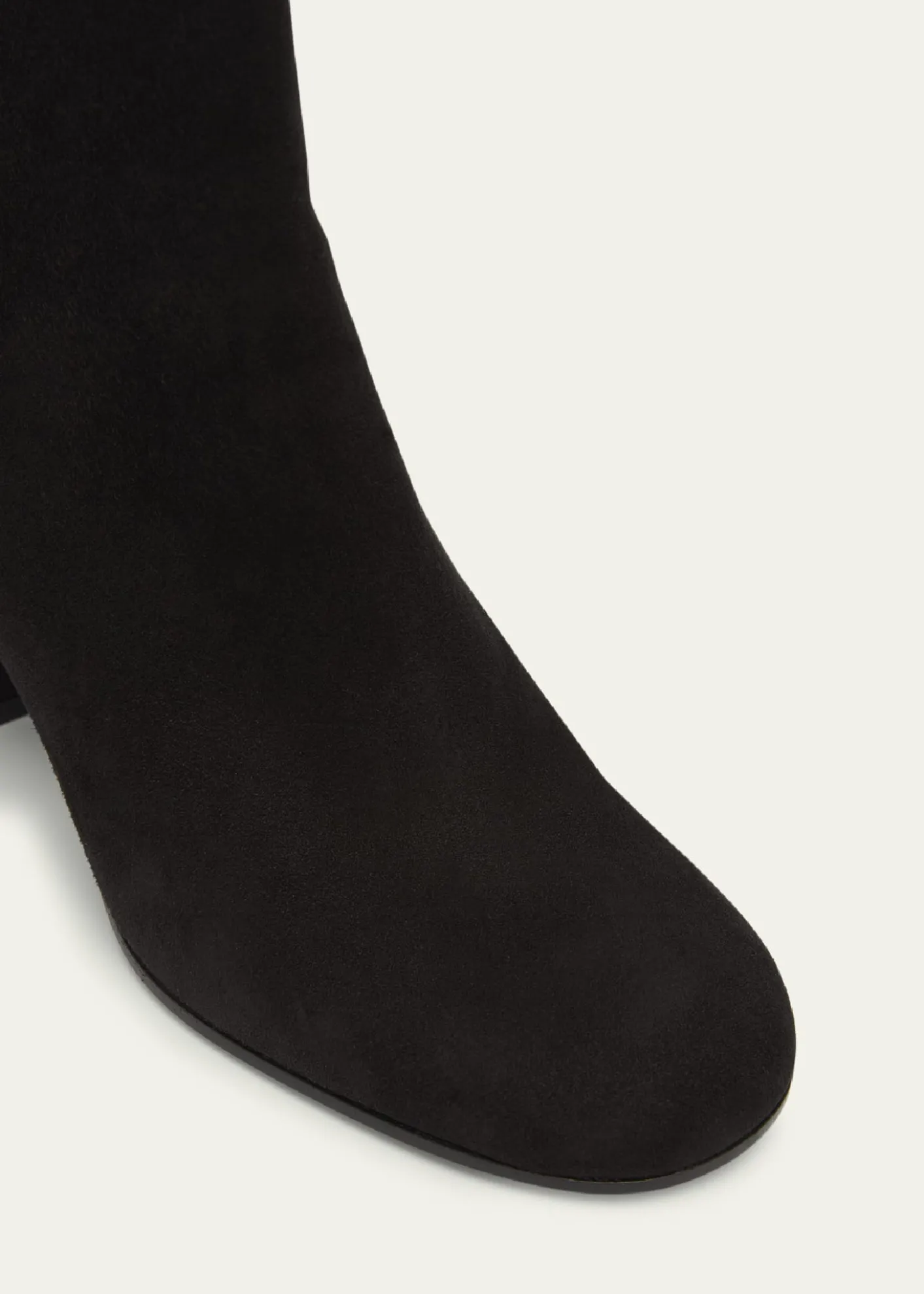 Gianvito RossiJoelle Suede Block-Heel Booties