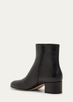 Gianvito RossiLeather Zip Ankle Booties
