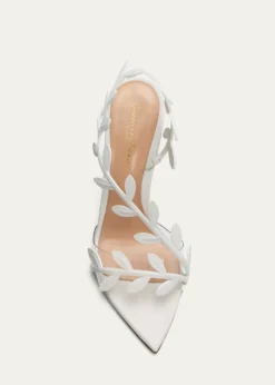 Gianvito Rossi105mm Flavia Leather Wrap Sandals