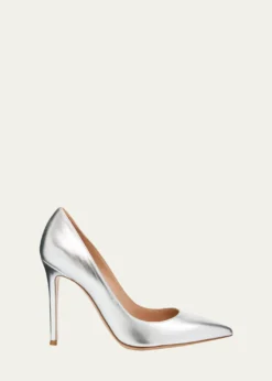 Gianvito Rossi105mm Gianvito Metallic Leather Pumps