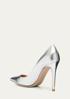 Gianvito Rossi105mm Gianvito Metallic Leather Pumps
