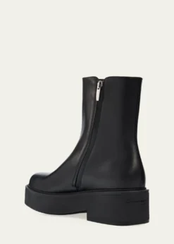 Gianvito Rossi20mm Hiro Leather Ankle Boots