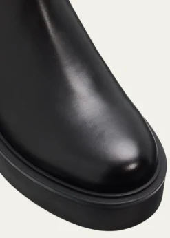 Gianvito Rossi20mm Hiro Leather Ankle Boots