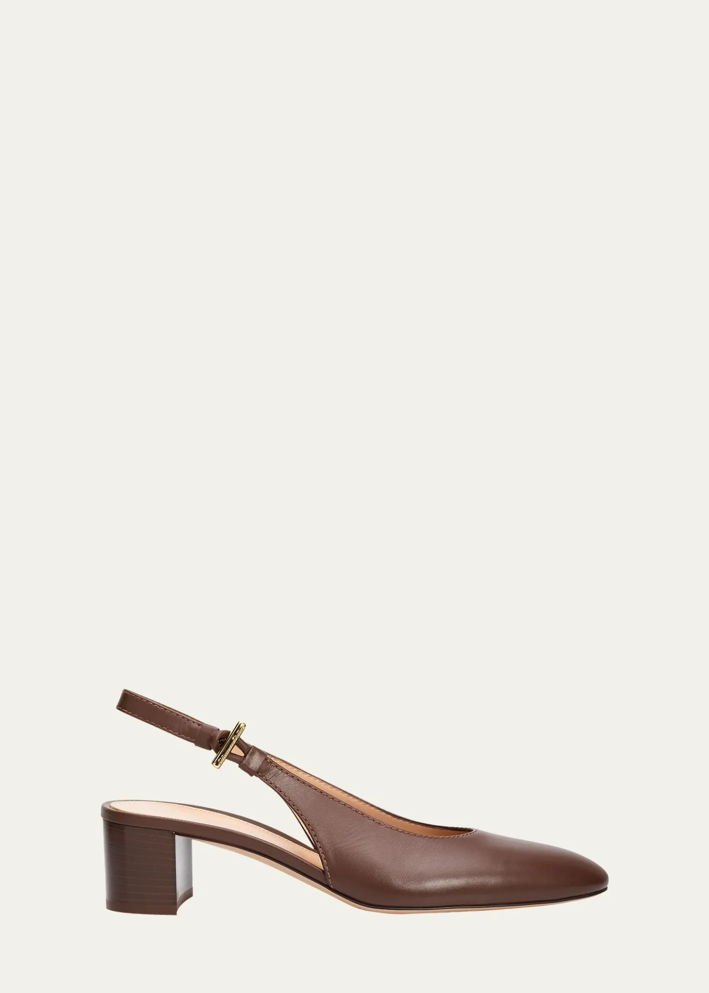 Gianvito Rossi45mm Leather Slingback Pumps