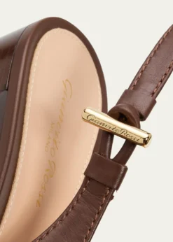 Gianvito Rossi45mm Leather Slingback Pumps