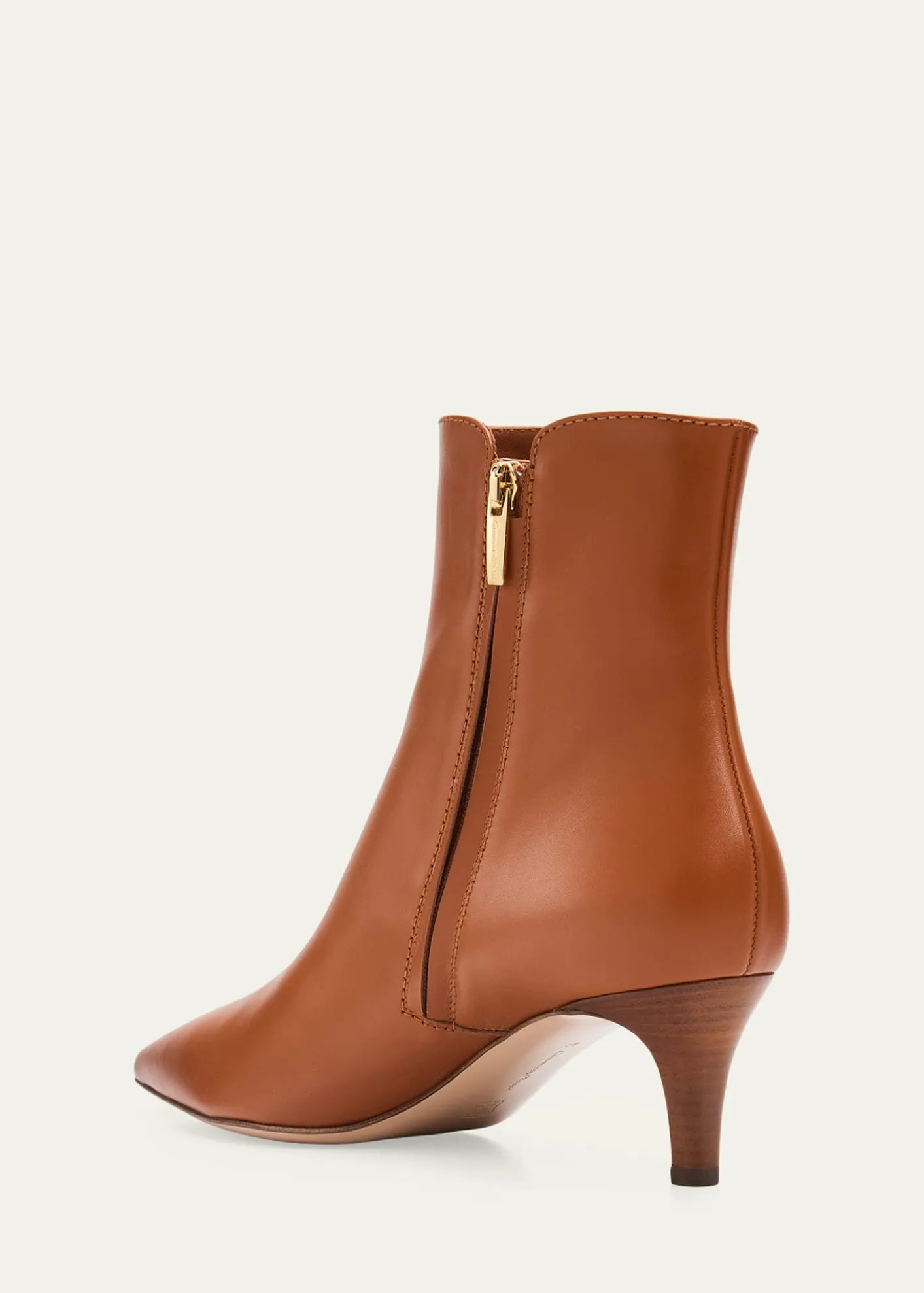 Gianvito Rossi55mm Nappa Leather Ankle Boots
