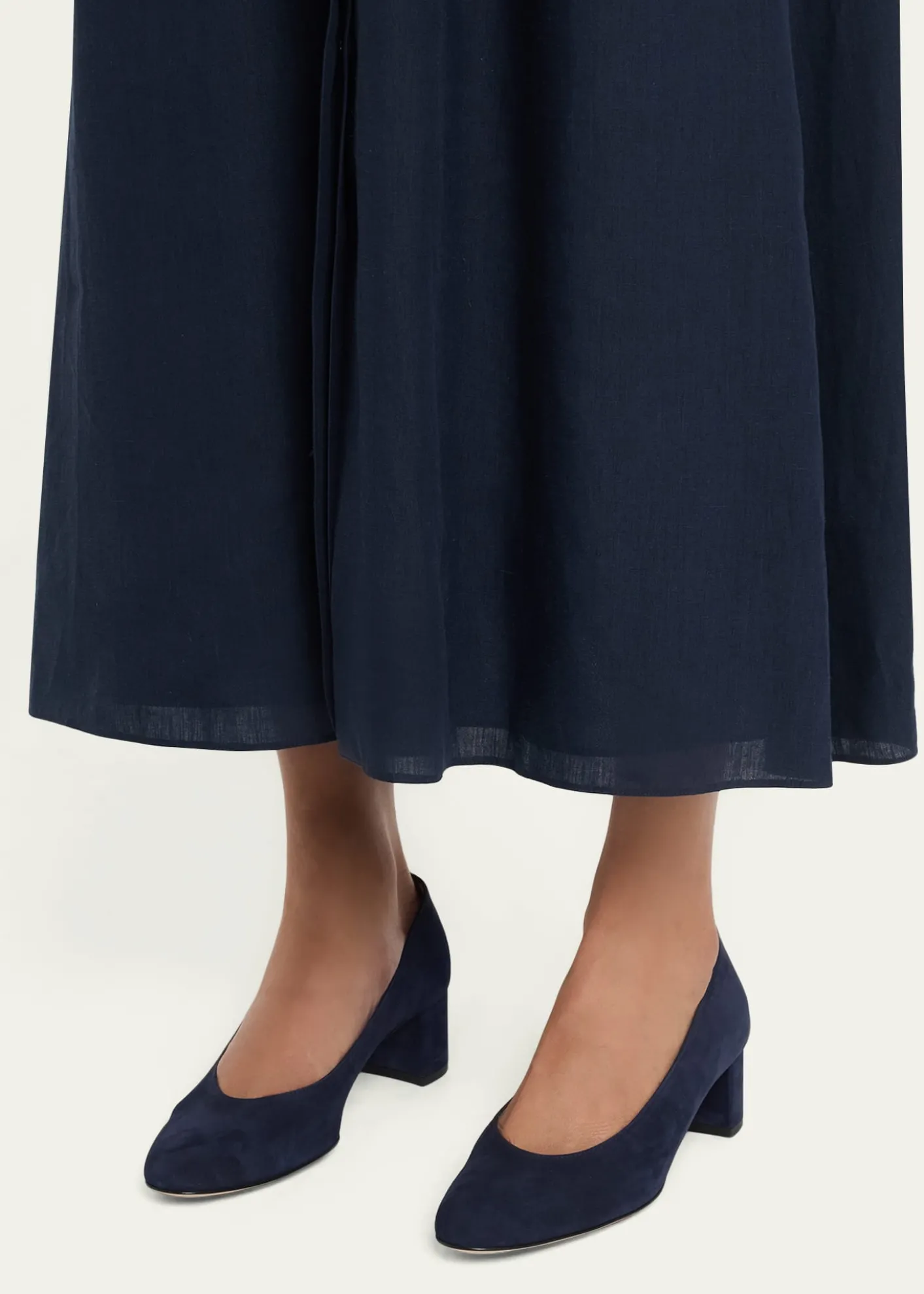 Gianvito Rossi45mm Piper Suede Pointed-Toe Pumps