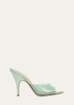 Gianvito Rossi95mm Plexi Mule Sandals