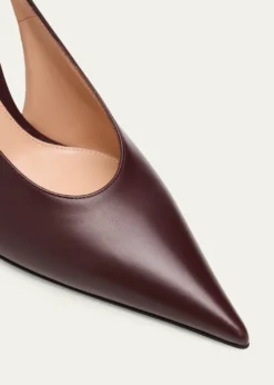 Gianvito Rossi95mm Sofia Leather Slingback Pumps