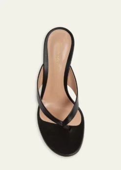 Gianvito Rossi70mm Sofia Leather Thong Sandals