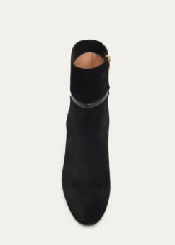 Gianvito Rossi70mm Suede and Leather Ankle Boots