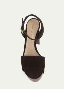 Gianvito Rossi70mm Suede Platform Sandals