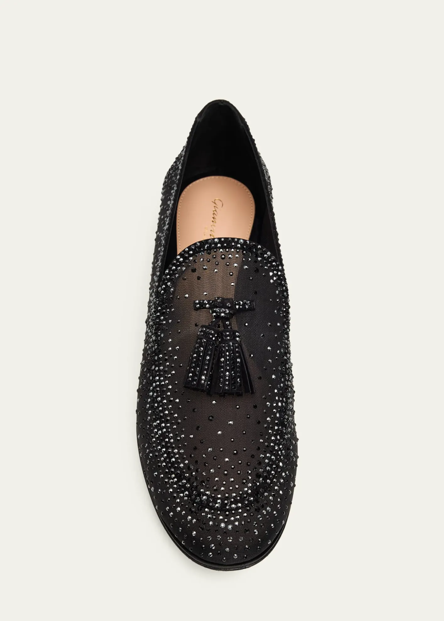 Gianvito RossiOrganza Crystal Loafers