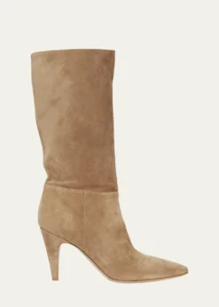 Gianvito RossiSlouchy Suede Mid Boots