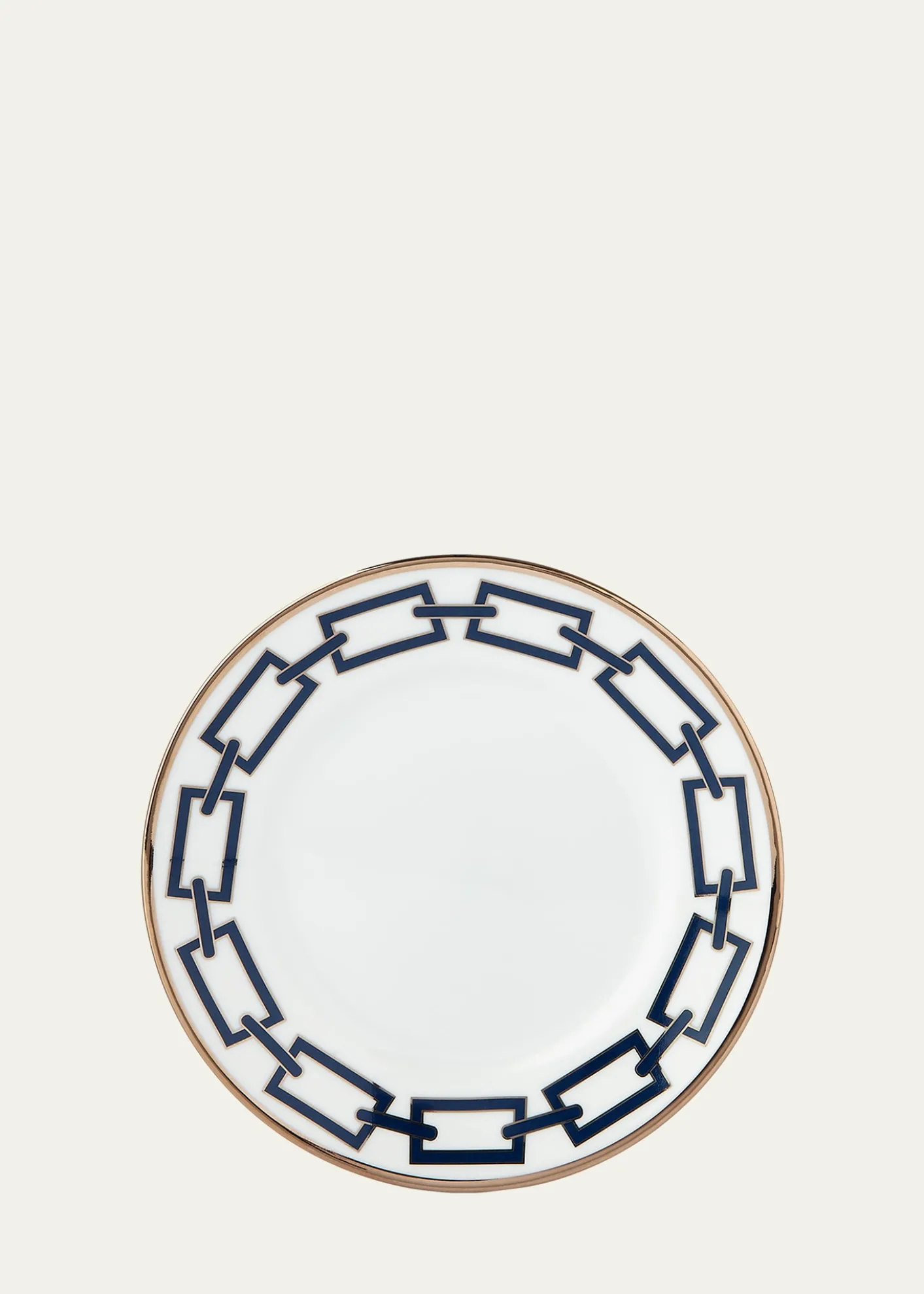 GINORI 1735Catene Blue Bread & Butter Plate