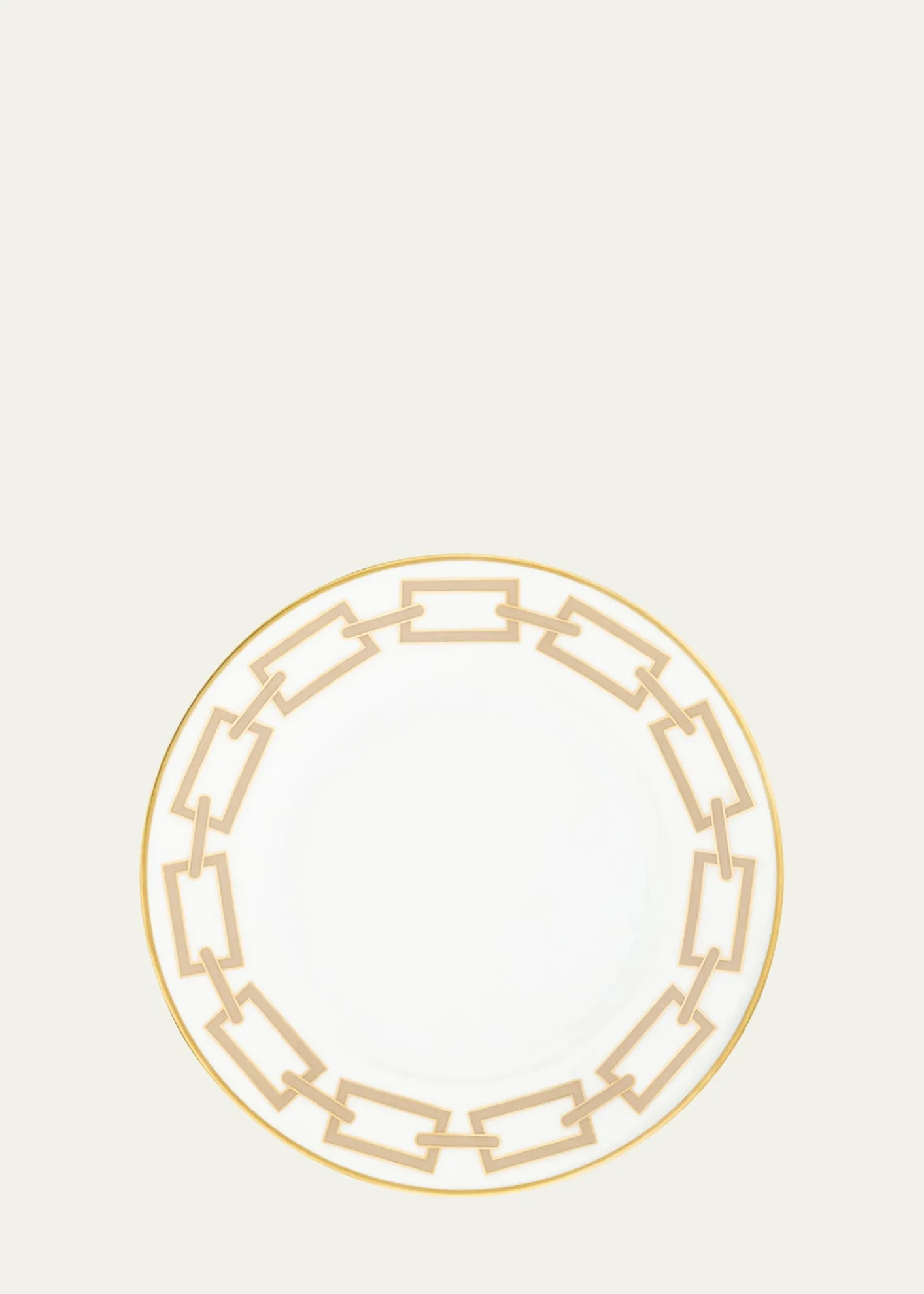 GINORI 1735Catene Cachemire Flat Bread Plate