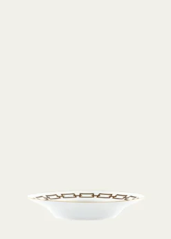 GINORI 1735Catene Ebano Soup Plate