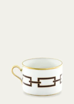 GINORI 1735Catene Ebano Tea Cup, 7.75 oz.