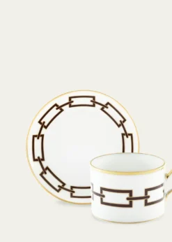 GINORI 1735Catene Ebano Tea Cup, 7.75 oz.