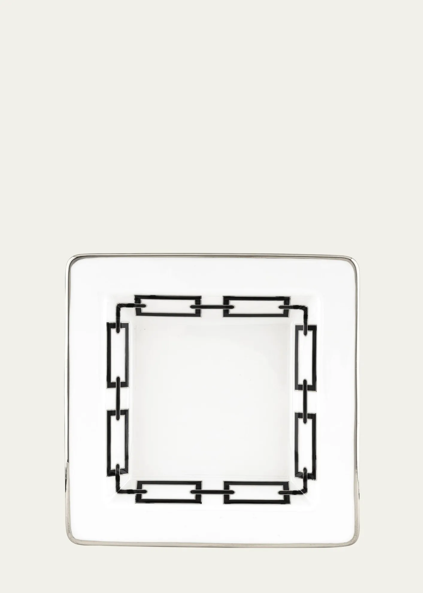 GINORI 1735Catene Tray, Nero