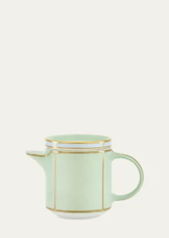 GINORI 1735Diva Coffeepot with Cover, Verde