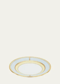 GINORI 1735Diva Colonna Coffee Saucer, Celeste