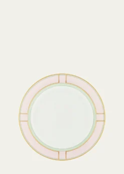 GINORI 1735Diva Colonna Flat Plate, Rosa