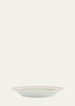 GINORI 1735Diva Colonna Soup Plate, Rosa