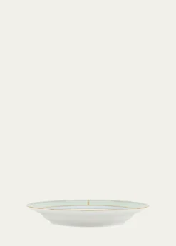 GINORI 1735Diva Colonna Soup Plate, Verde